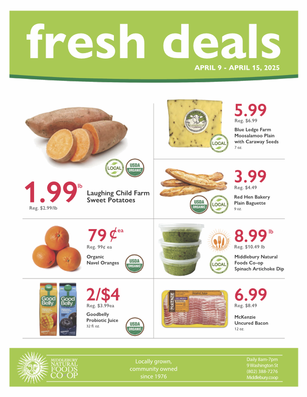 Fresh deals sales flyer