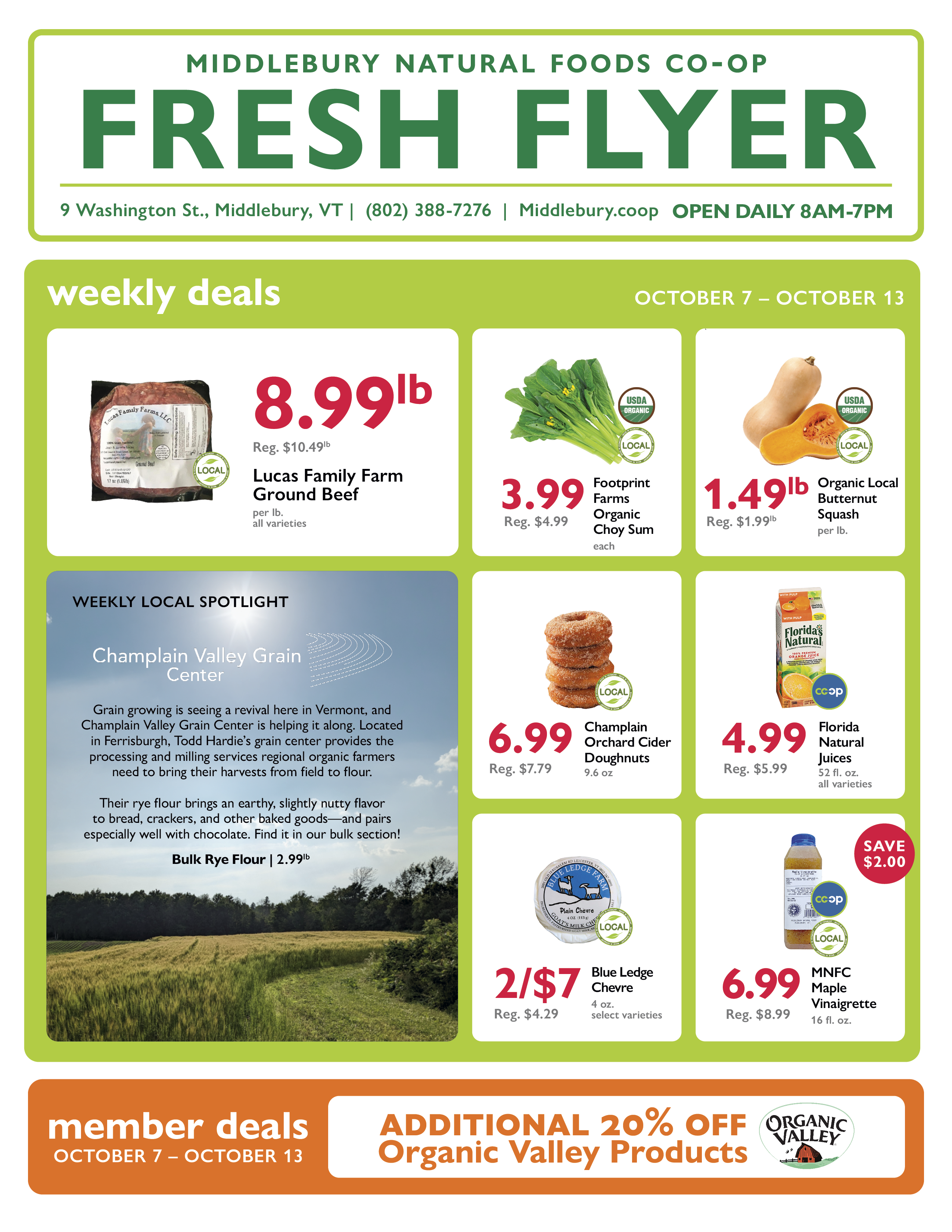 Fresh Flyer 10/7-10/13